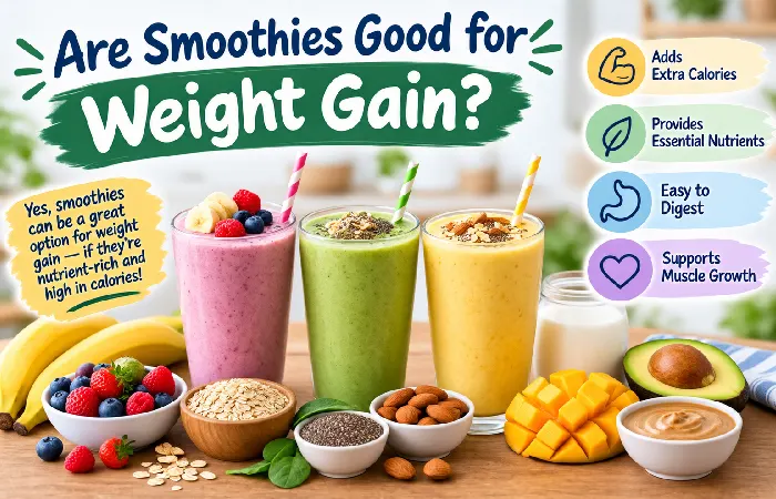 are smoothies good for weight gain