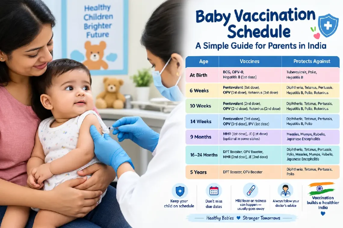 baby vaccination schedule