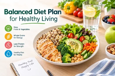 balanced diet plan for healthy living