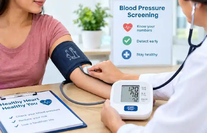 blood pressure screening