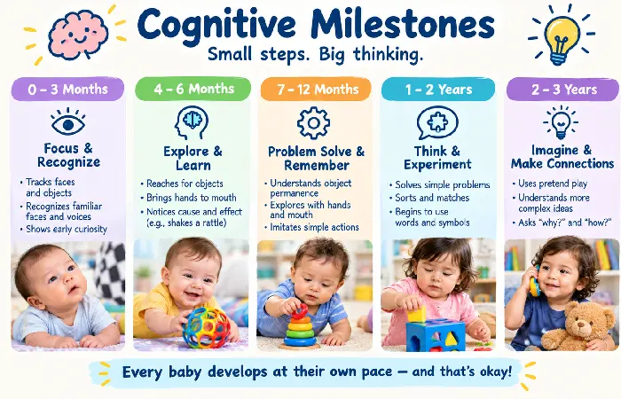 cognitive milestones