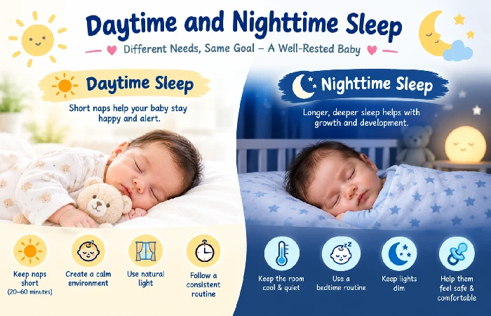 daytime and nighttime sleep