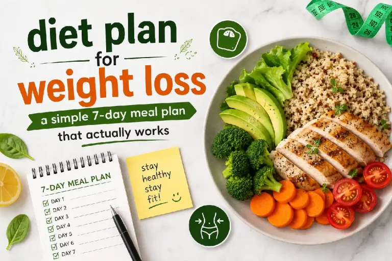 Diet Plan for Weight Loss: A Simple 7-Day Meal Plan That Actually Works