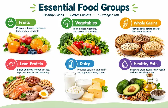 essential food groups