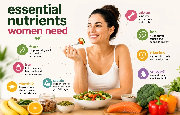 essential nutrients women need