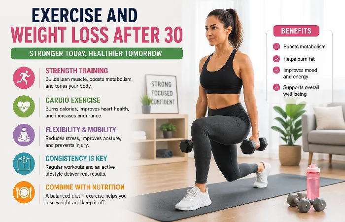 exercise and weight loss after 30