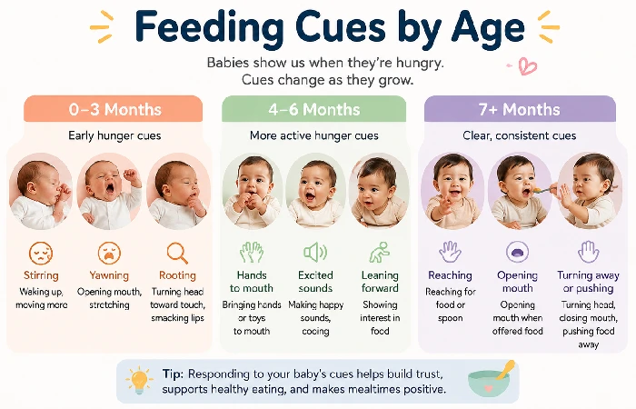feeding cues by age