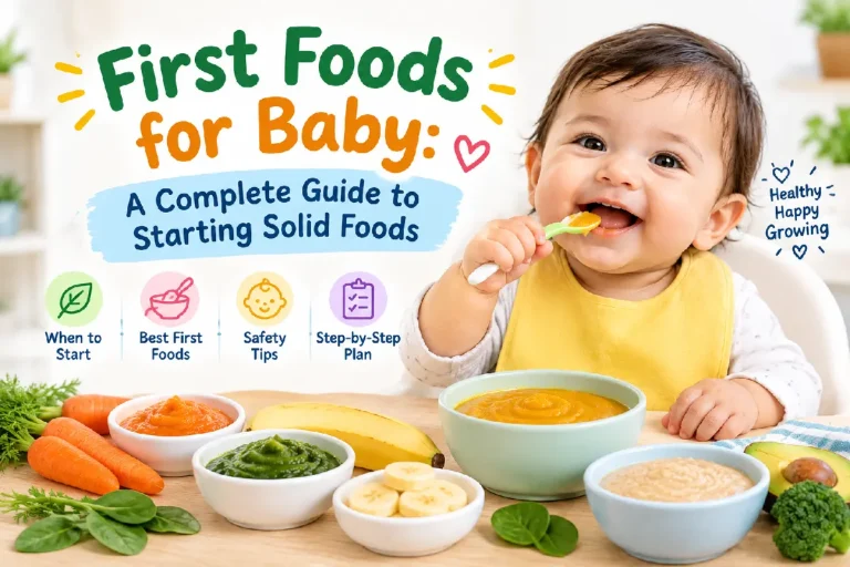 First Foods for Baby: A Complete Guide to Starting Solid Foods