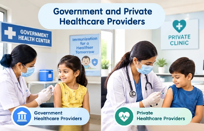 government and private healthcare providers