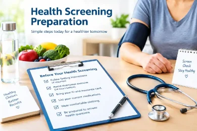 health screening preparation