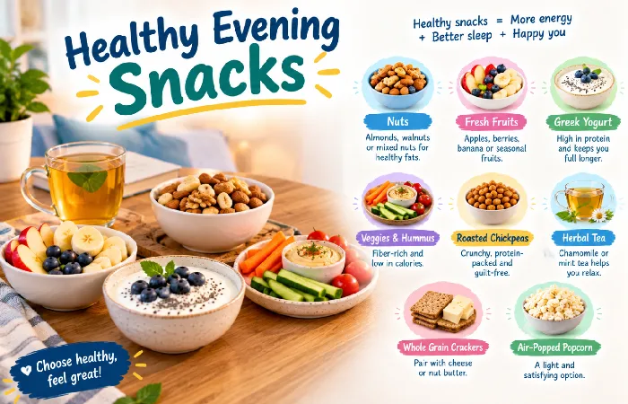 healthy evening snacks