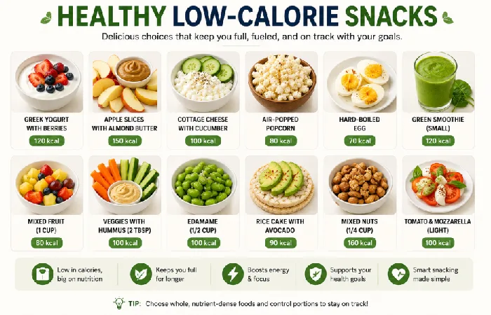 healthy low-calorie snacks