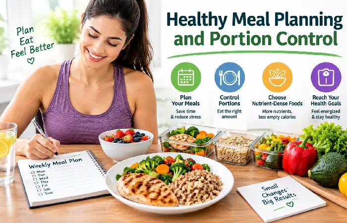 healthy meal planning and portion control