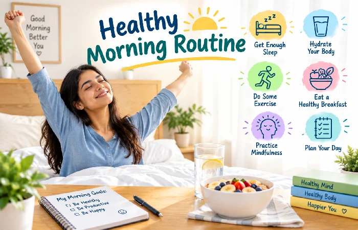 healthy morning routine