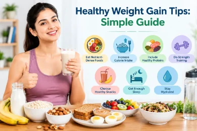 healthy weight gain tips