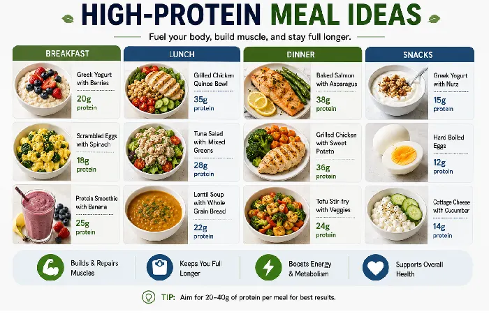 high-protein meal ideas