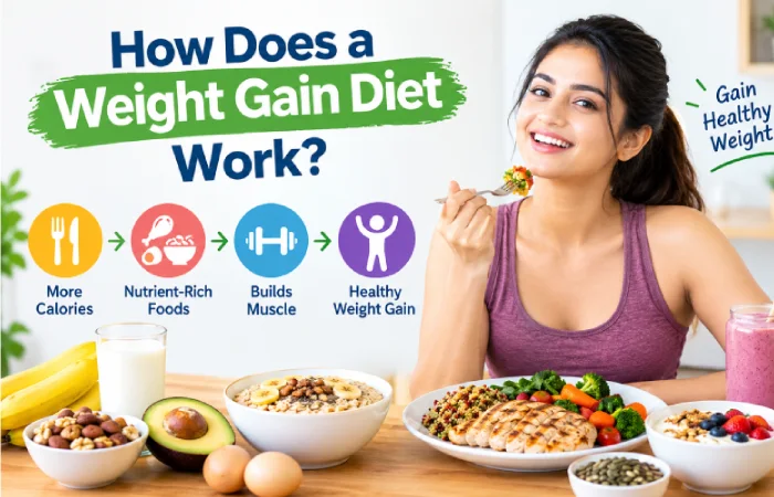 how does a weight gain diet work