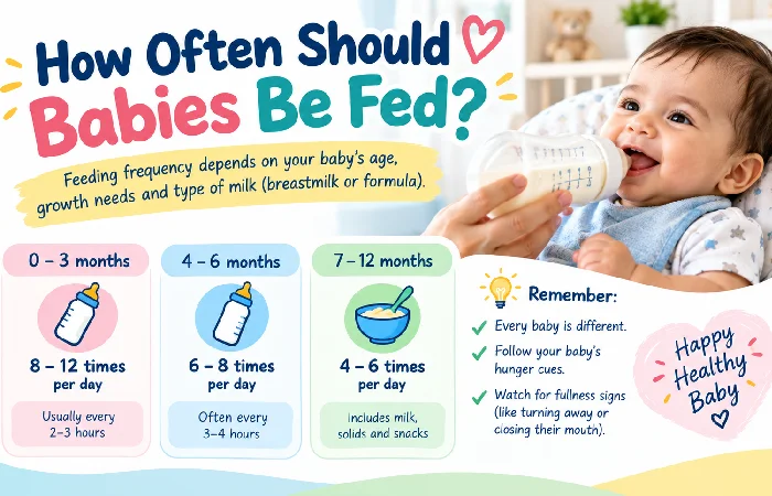 how often should babies be feed