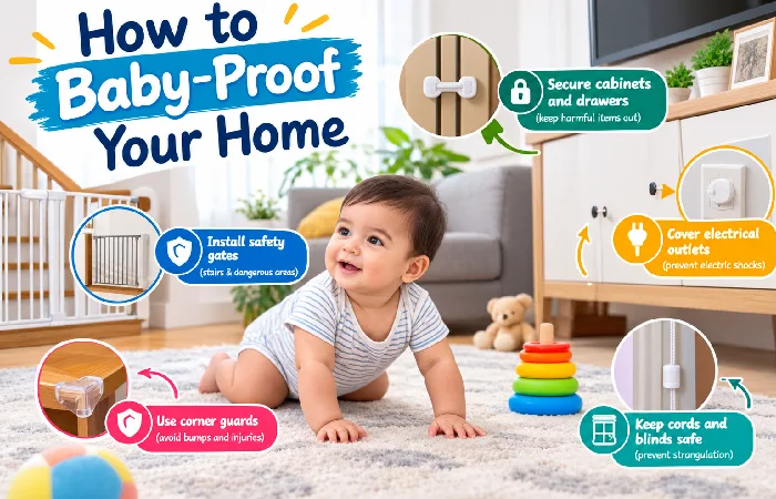 how to baby-proof your home