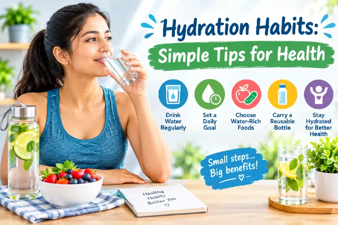 hydration habits simple tips for health