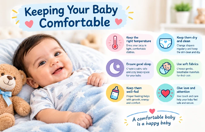 keeping your baby comfortable