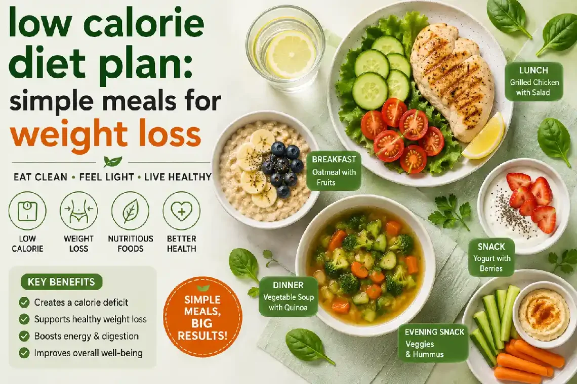 low calorie diet plan