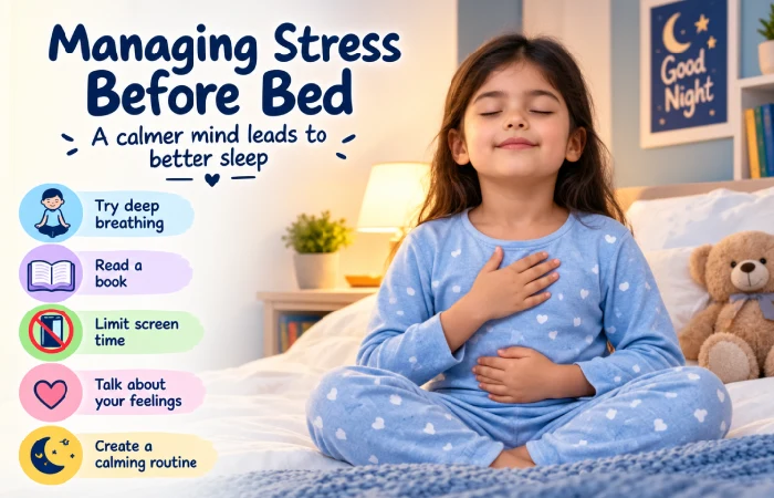 managing stress before bed