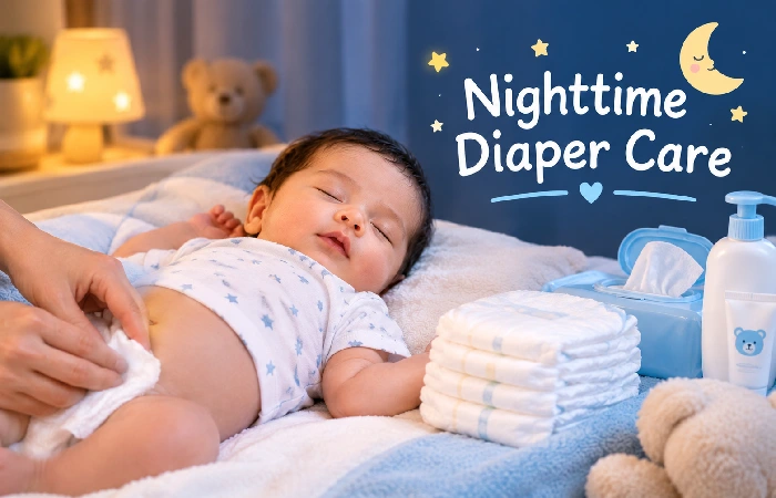 nighttime diaper care
