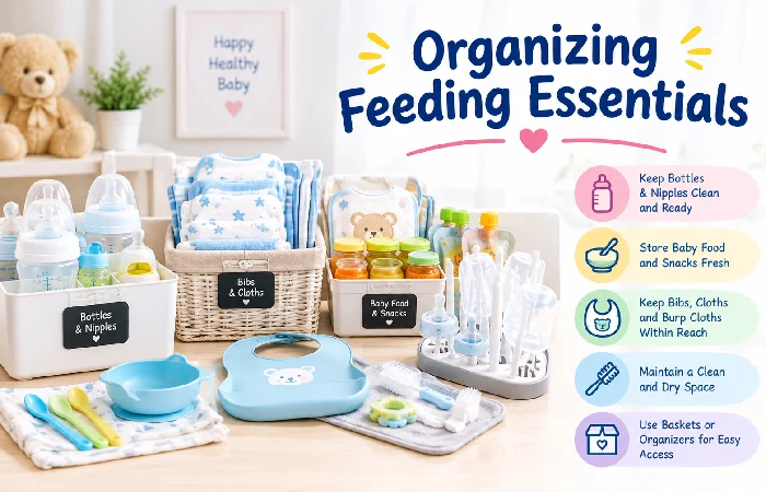 organizing feeding essentials