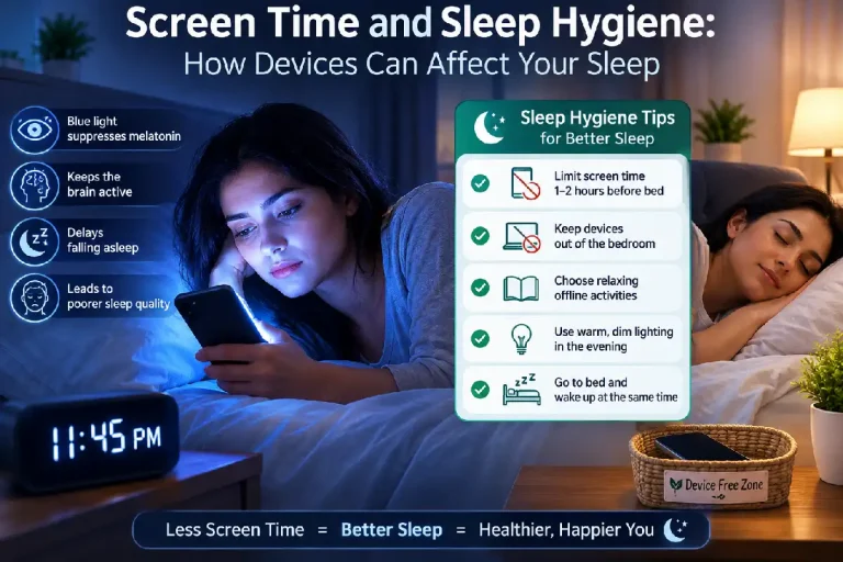 Screen Time and Sleep Hygiene: How Devices Can Affect Your Sleep