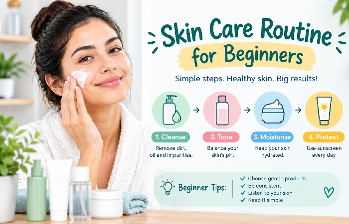 skin care routine for beginners