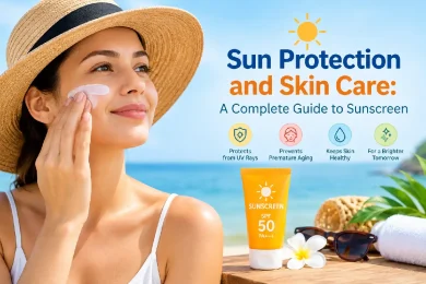 sun protection and skin care