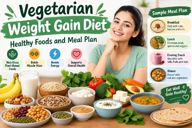 Vegetarian Weight Gain Diet: Healthy Foods and Meal Plan