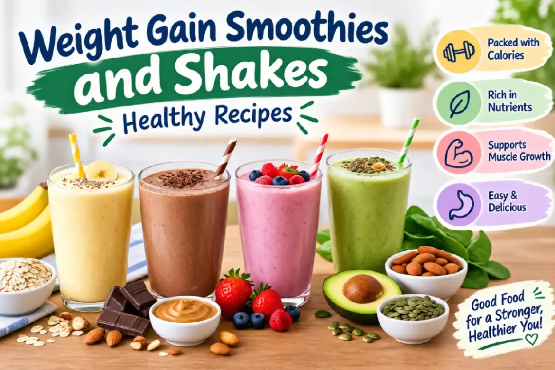 weight gain smoothies and shakes