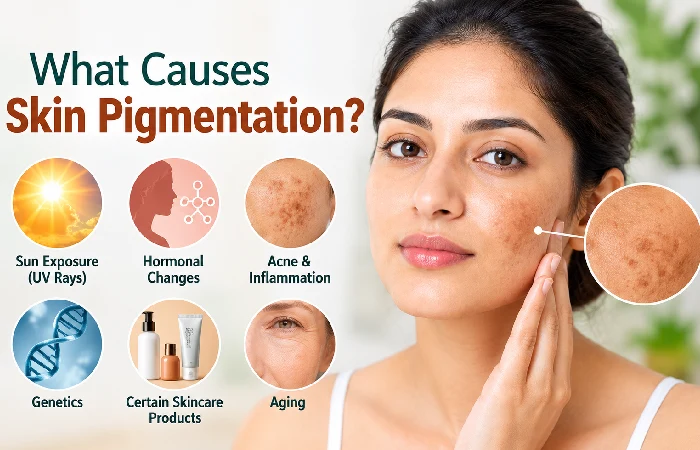 what causes skin pigmentation