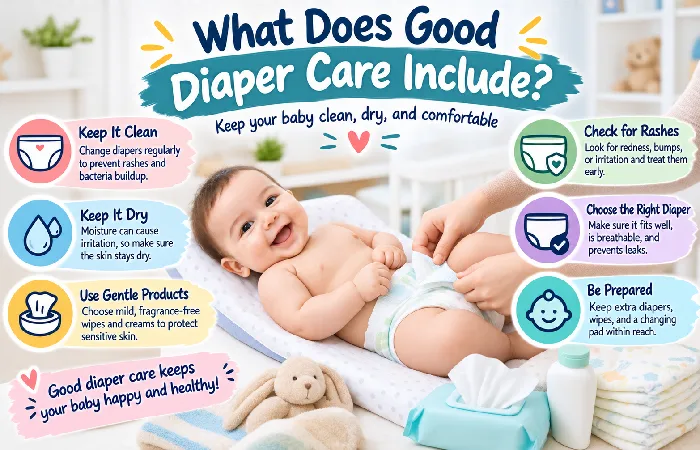 what does good diaper care include