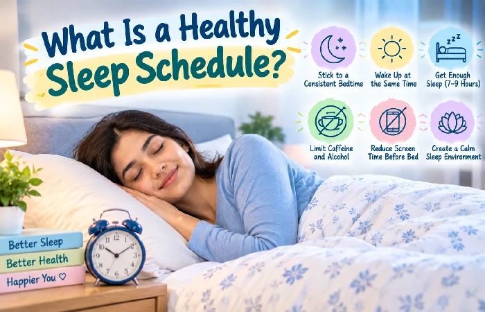 what is a healthy sleep schedule
