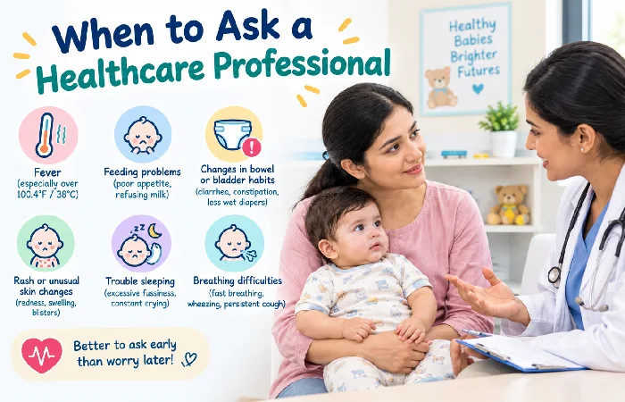 when to ask a healthcare professional