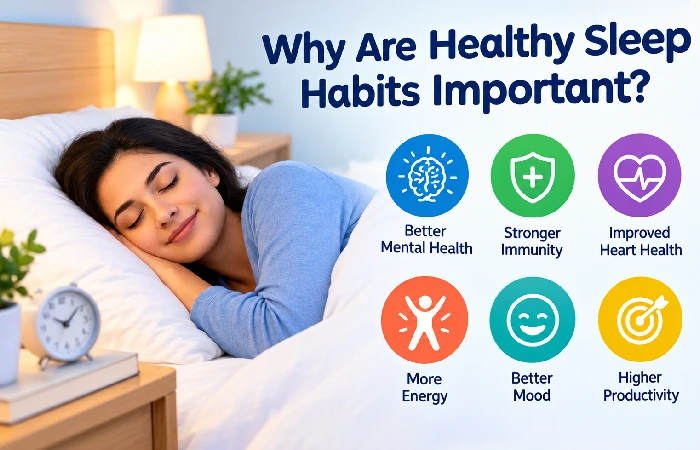 why are healthy sleep habits important